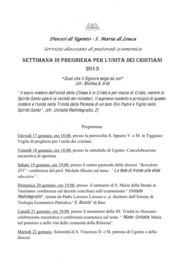 Programma diocesano - pag 1