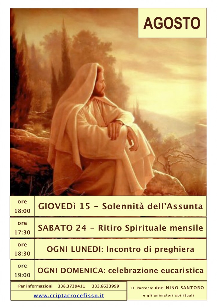 Programma AGOSTO 2013